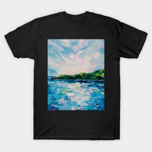 Tropical Day - Abstract Landscape painting T-Shirt